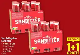 Lidl San Pellegrino Sanbitter aanbieding