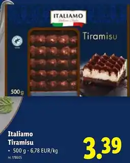 Lidl Italiamo Tiramisu aanbieding