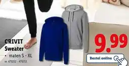Lidl CRIVIT Sweater aanbieding
