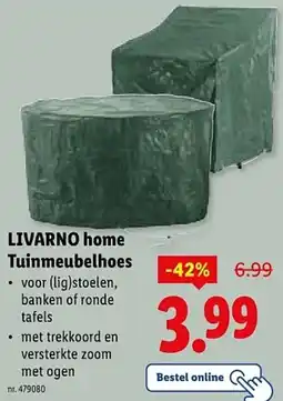 Lidl LIVARNO home Tuinmeubelhoes aanbieding
