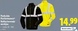 Lidl Parkside Performance Reflecterende werkjas aanbieding