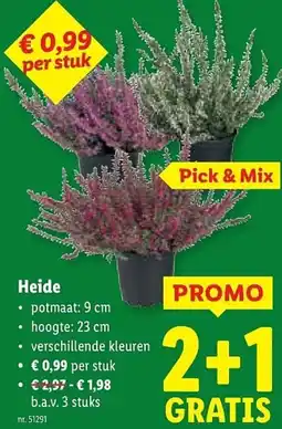 Lidl Heide aanbieding