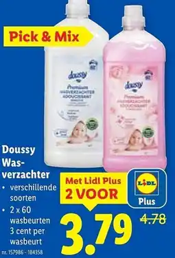 Lidl Doussy Wasverzachter aanbieding