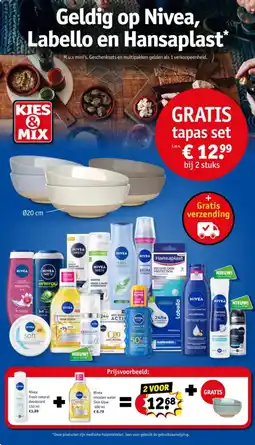 Kruidvat Nivea, Labello en Hansaplast aanbieding