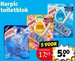 Kruidvat Harpic toiletblok aanbieding
