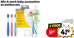 Kruidvat Alle A-merk baby accessoires en mothercare aanbieding