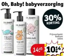 Kruidvat Oh, Baby! babyverzorging aanbieding