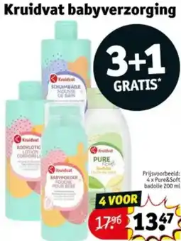 Kruidvat Kruidvat babyverzorging aanbieding