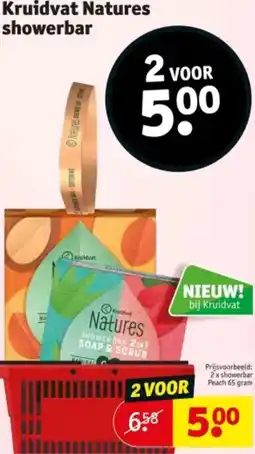 Kruidvat Kruidvat Natures showerbar aanbieding