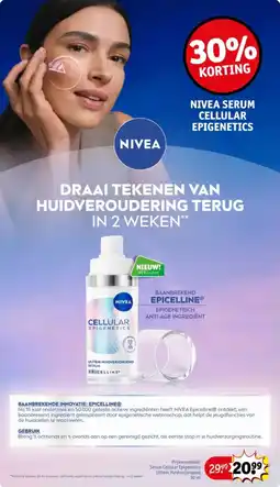 Kruidvat Nivea serum cellular epigenetics aanbieding