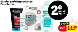 Kruidvat Garnier gezichtsproducten Pure Active aanbieding