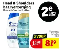 Kruidvat Head & Shoulders haarverzorging aanbieding