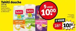 Kruidvat Tahiti douche aanbieding