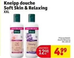 Kruidvat Kneipp douche Soft Skin & Relaxing aanbieding