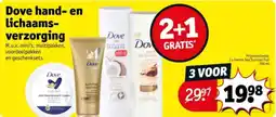 Kruidvat Dove hand- en Lichaams verzorging aanbieding