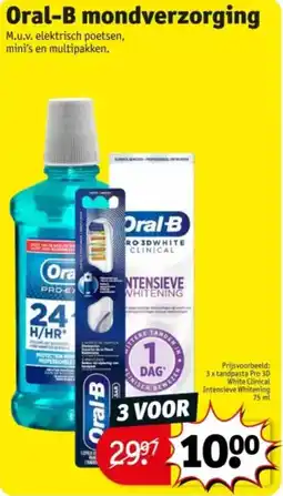 Kruidvat Oral-B mondverzorging aanbieding