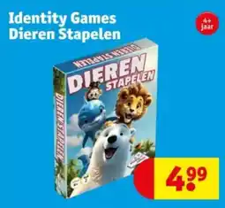 Kruidvat Identity Games Dieren Stapelen aanbieding