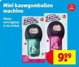 Kruidvat Mini kauwgomballen machine aanbieding