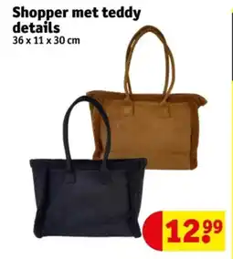 Kruidvat Shopper met teddy details aanbieding