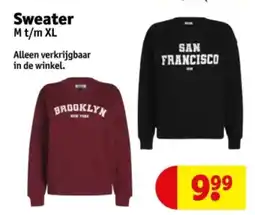 Kruidvat Sweater aanbieding