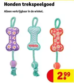 Kruidvat Honden trekspeelgoed aanbieding