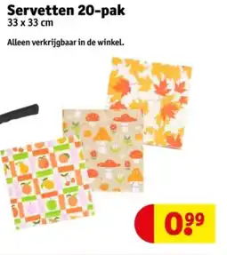 Kruidvat Servetten aanbieding