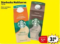Kruidvat Starbucks Multiserve aanbieding