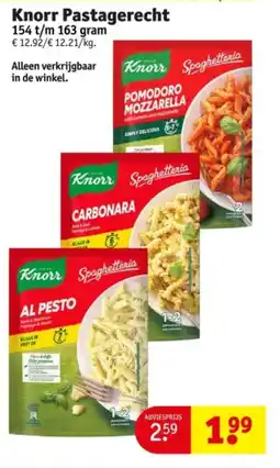Kruidvat Knorr Pastagerecht aanbieding