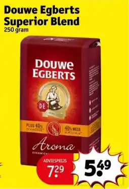 Kruidvat Douwe Egberts Superior Blend aanbieding