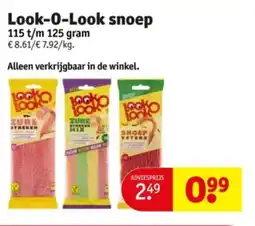 Kruidvat Look-0-Look snoep aanbieding