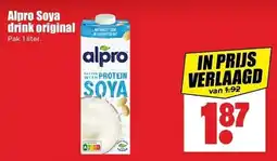 Dirk Alpro Soya drink original aanbieding