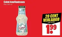 Dirk Calvé knoflooksaus aanbieding