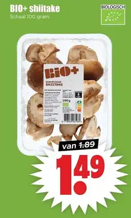 Dirk BIO+ shiitake aanbieding