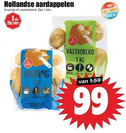 Dirk Hollandse aardappelen aanbieding