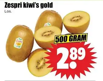 Dirk Zespri kiwi's gold aanbieding