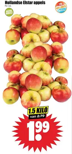 Dirk Hollandse Elstar appels aanbieding