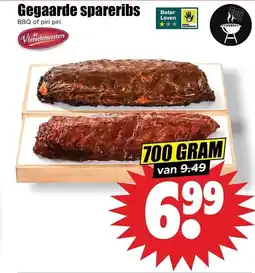 Dirk Gegaarde spareribs aanbieding