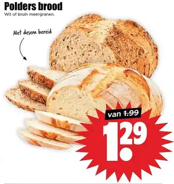 Dirk NL Polders brood aanbieding