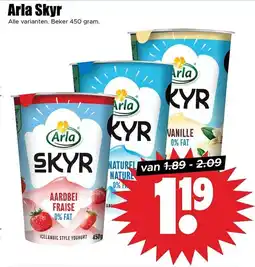 Dirk Arla Skyr aanbieding