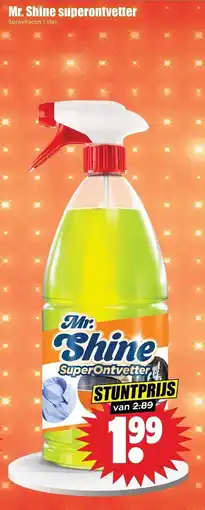 Dirk Mr. Shine superontvetter aanbieding