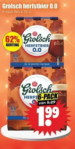 Dirk Grolsch herfstbier 0.0 aanbieding