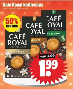 Dirk Café Royal koffiecups aanbieding