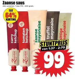 Dirk Zaanse saus aanbieding