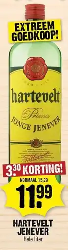 Dirk Hartevelt jenever aanbieding