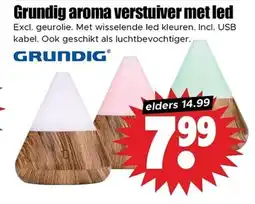 Dirk Grundig aroma verstuiver met led aanbieding