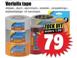 Dirk Verlofix tape aanbieding