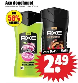 Dirk Axe douchegel aanbieding