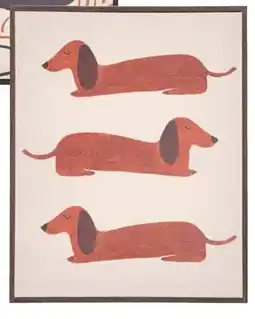 Kwantum Canvas Dog aanbieding