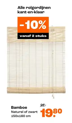 Kwantum Bamboe aanbieding