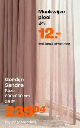 Kwantum Gordijn Sandra aanbieding